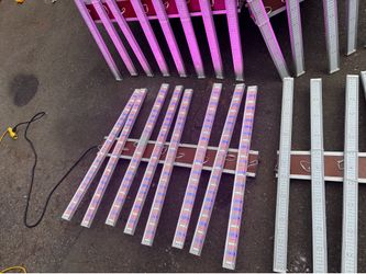 800 watts led grow light 8bar from china