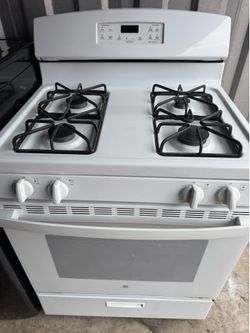 Gas stove.