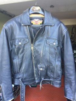 Vintage Genuine Harley-Davidson leather jacket.