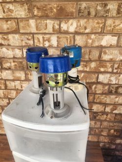 3 swamp cooler pumps
