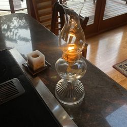 Antique Lamps Two Matching In Good Condition