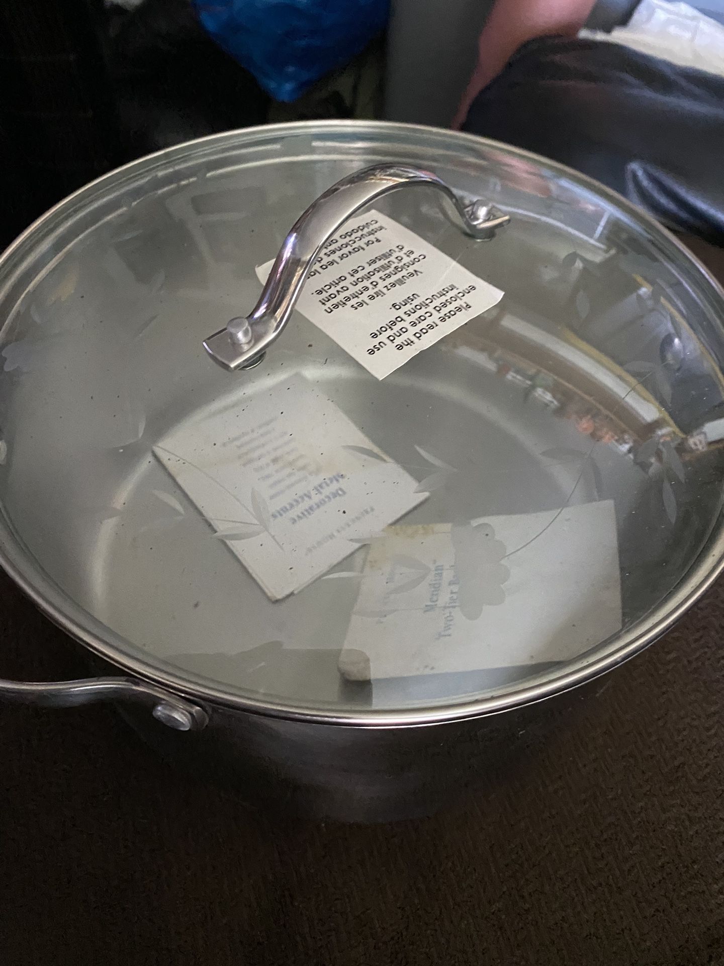 Princess House Stainless Steel Nonstick Easy Meal Skillet 12ʺ 5763