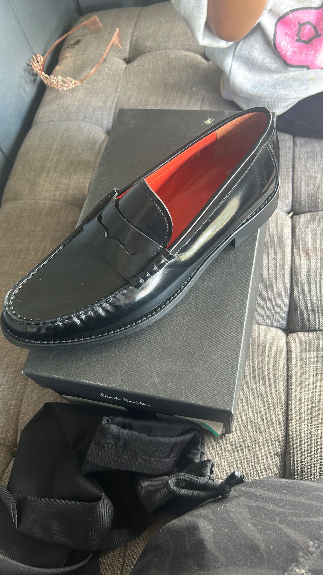 Paul Smith Cassini Black Calf
