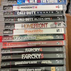 PS3 &PS2 Games. 3 For $10