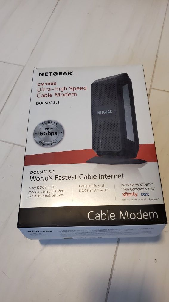 Netgear Ultra High Speed Modem