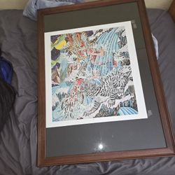 Tattoos And Blues Art Piece 