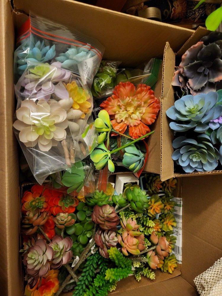 Faux Succulents