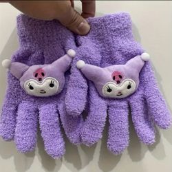 Kuromi Winter Gloves 💖🥰