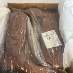 DAN POST Size 5.5m Marlboro Brown Leather Womens Cowboy Boots P2552 USA - 1076