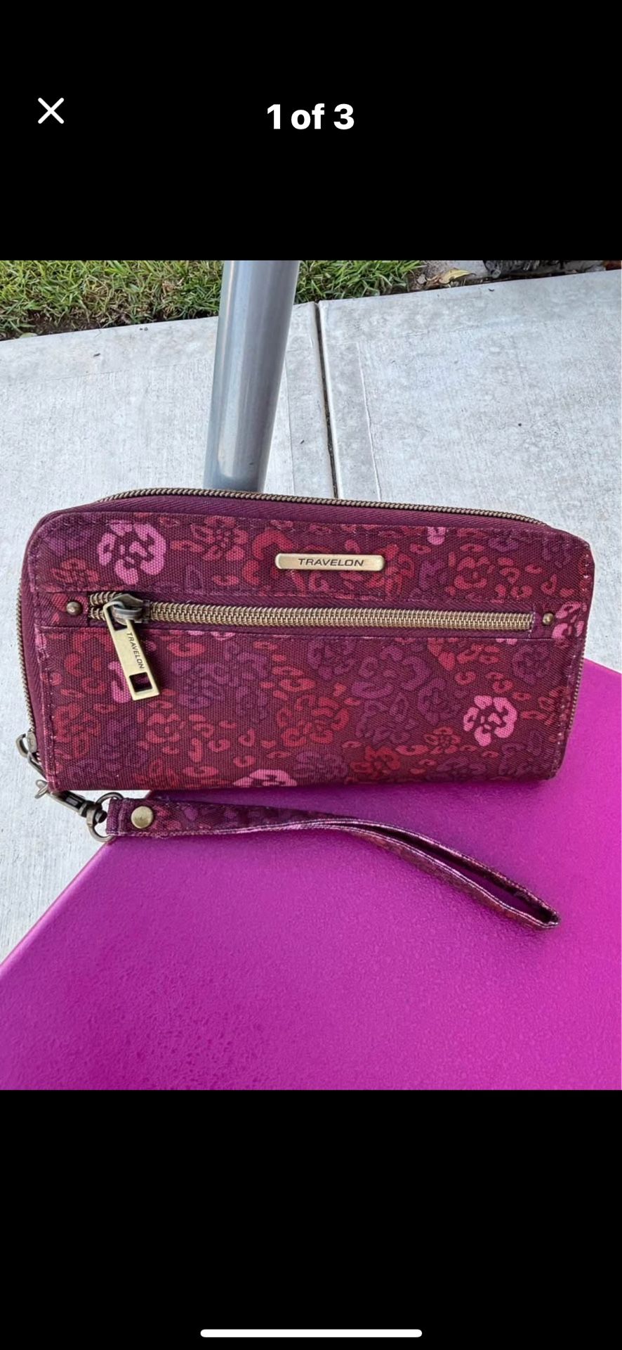 NEW Travelon RFID Wallet and a Pair of Funky Sunglasses