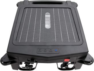 Solar Rechargeable Dual-Mode Pool Clening Robot, Cordless Robt Pool Cleaner