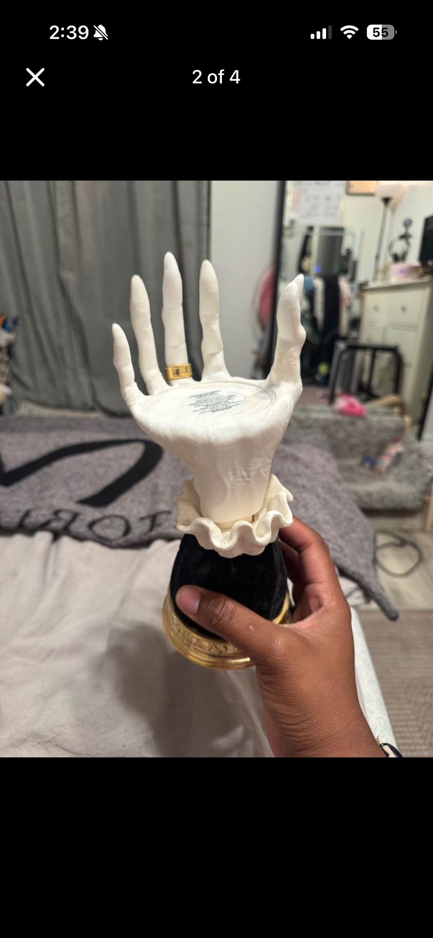 Bath and Body Works Witch’ Hand Candle Holder