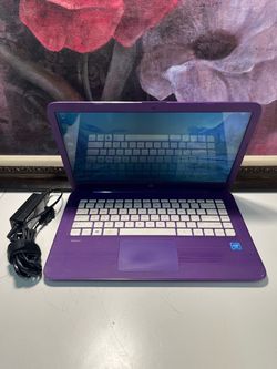 HP Stream 14-cb013wm Laptop 14” Intel Celeron 4GB RAM 32GB SSD Windows 11 w/ Charger - $49