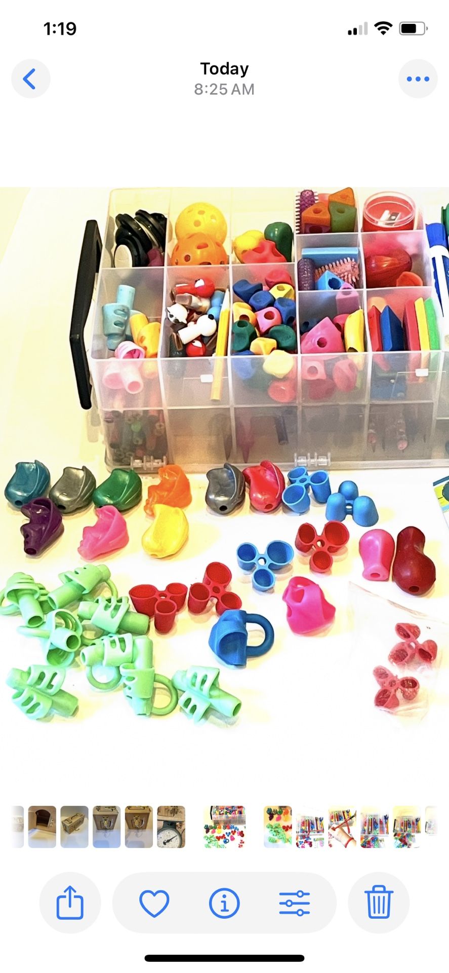 Large Lot Of Pencil Grips!!!