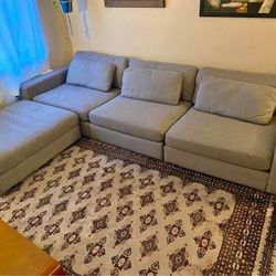 
Gorgeous 4-piece sectional Bloor sofa by Four Hands