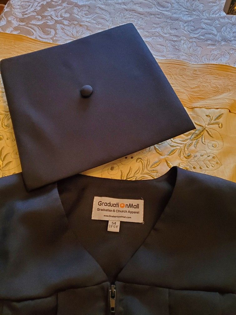 Black Cap And Gown