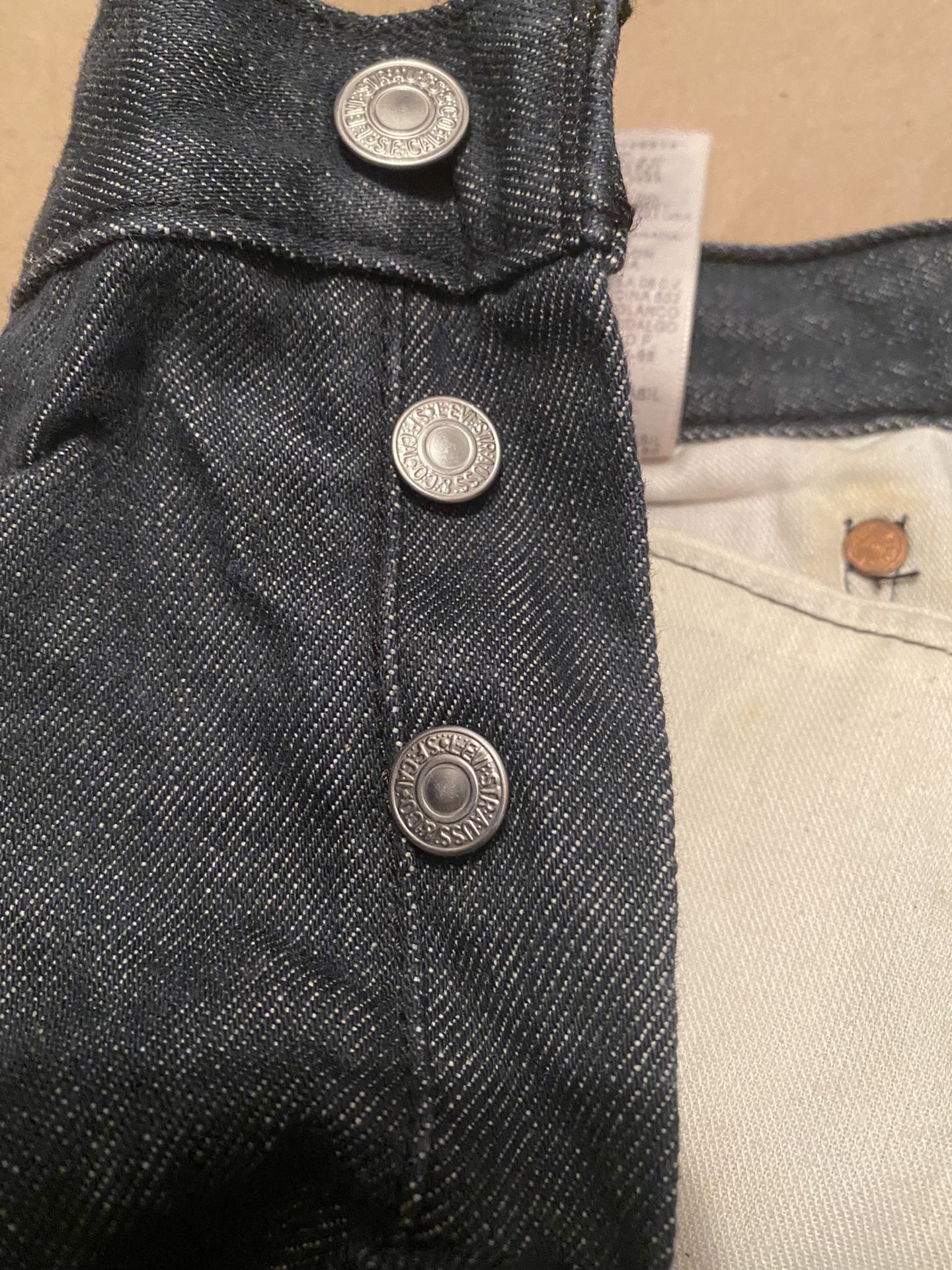 Levi Strauss 501 Jeans Waist 35/32