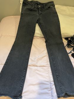 Low Rise Black Jeans