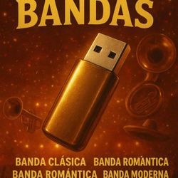 🥁🎶 Colección de Bandas en USB de 16GB 🎶🥁
Éxitos de banda clásica y moderna, ¡listos para prender cualquier fiesta!
🔥 Llévalo al carro, a la reuni