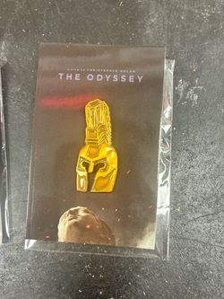 The Odyssey Christopher Nolan Gold Pins 4 types— Limited Edition Universal Studios Collectible