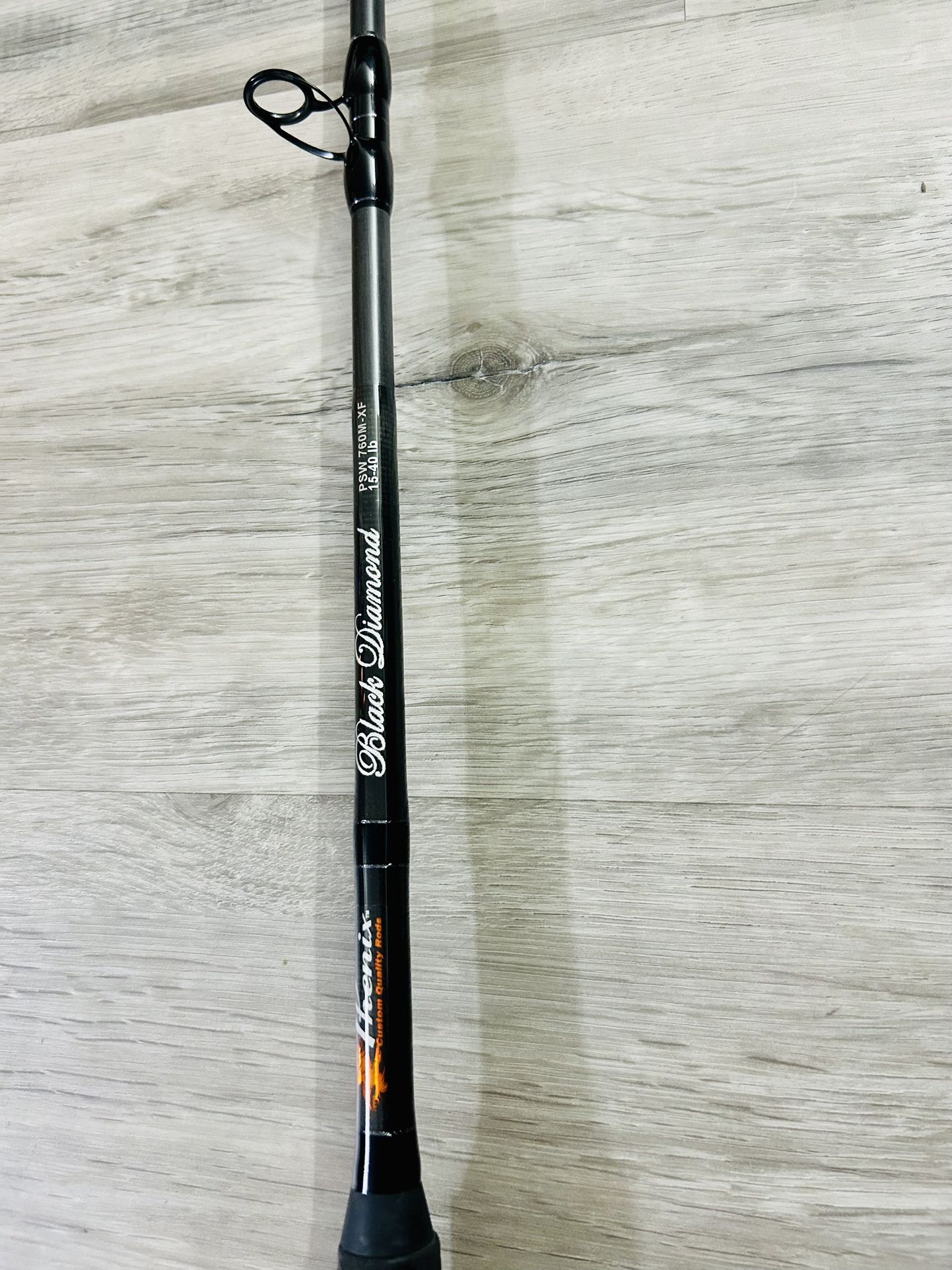 Phenix Black Diamond PSW 760M-XF 15-40lb Fishing Rod $280