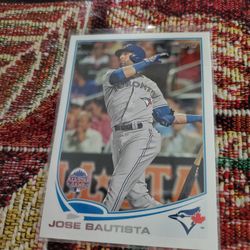 Toronto Blue Jays Jose Bautista 2013 Topps Update All-star 2011 Topps Baseball Cards 