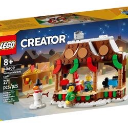 lego 40602 winter market stall