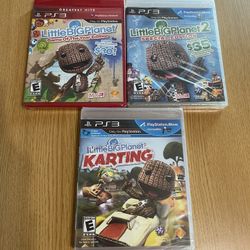 PS3 Littlebigplanet Bundle Brand New Games (not separating)