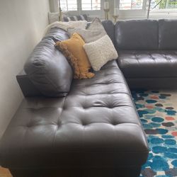 Leather Sectional Sofa