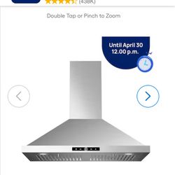 Wall Range Hood-steel