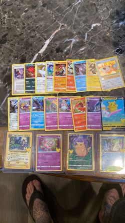 Pokémon cards 25th anniversary lot