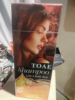 New TOAE 3-in-1 Hair Dye Shampoo 400ml
