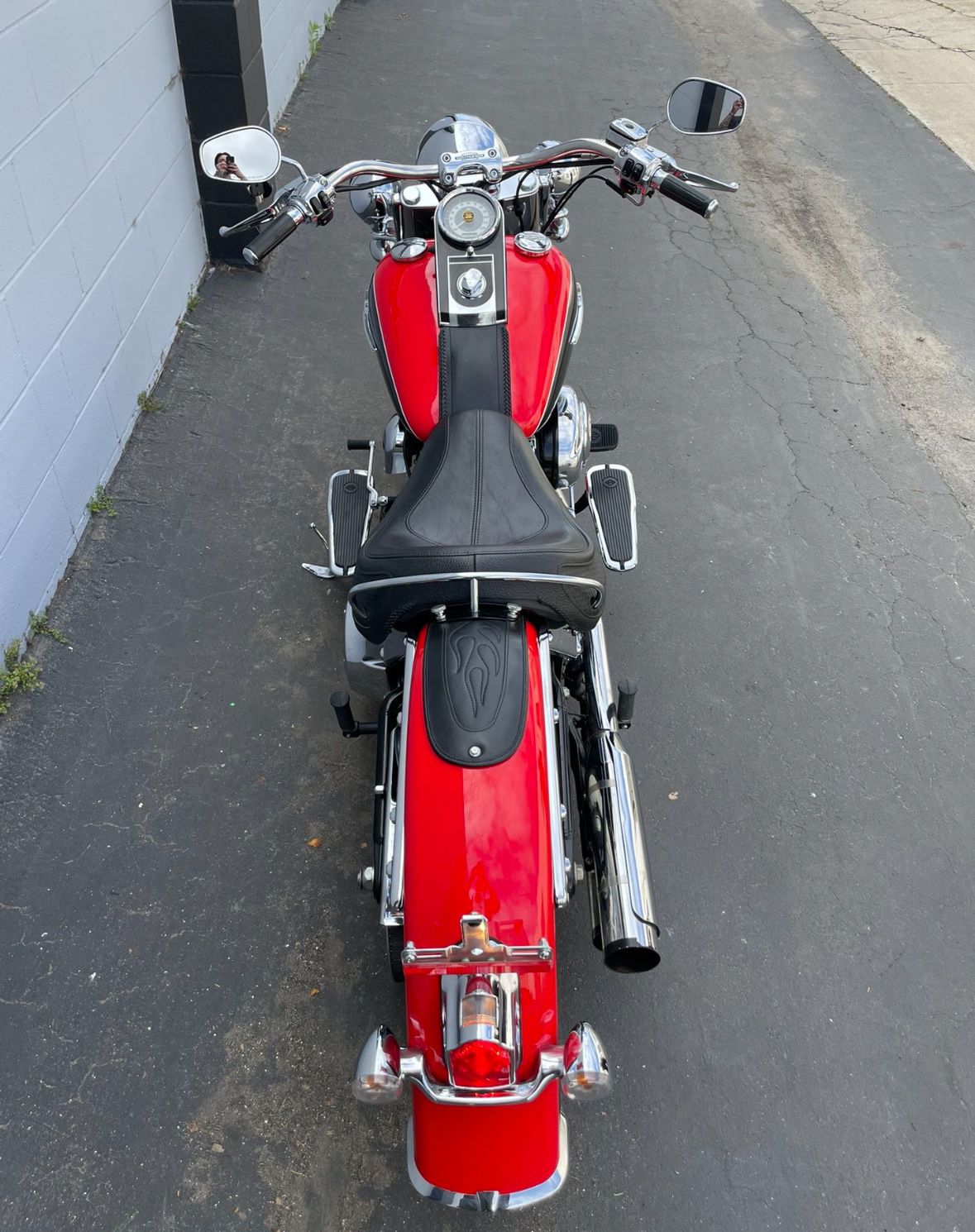 Harley Davidson Heritage Softail, Solo Saddle Seat