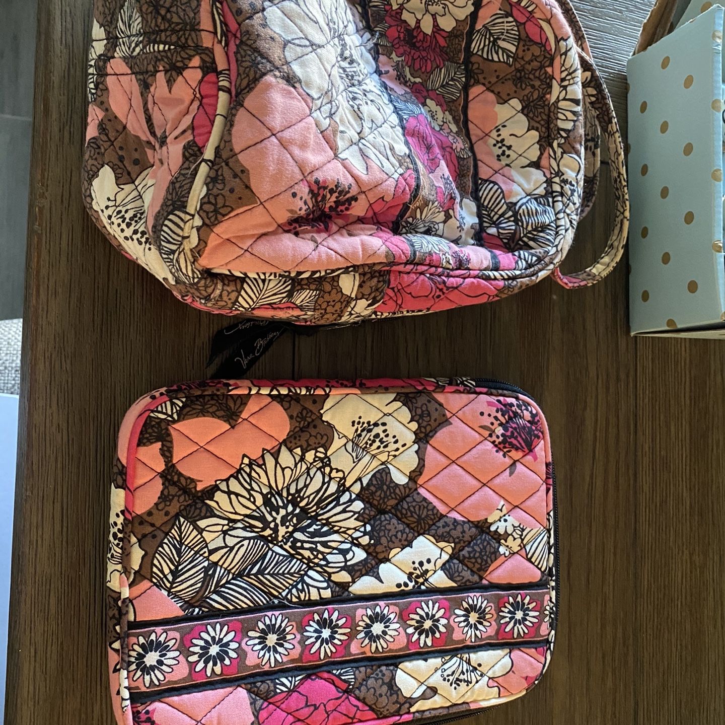 Vera Bradley Lunch Bag And iPad Case