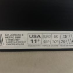 Jordan 6 DMP VNDS 