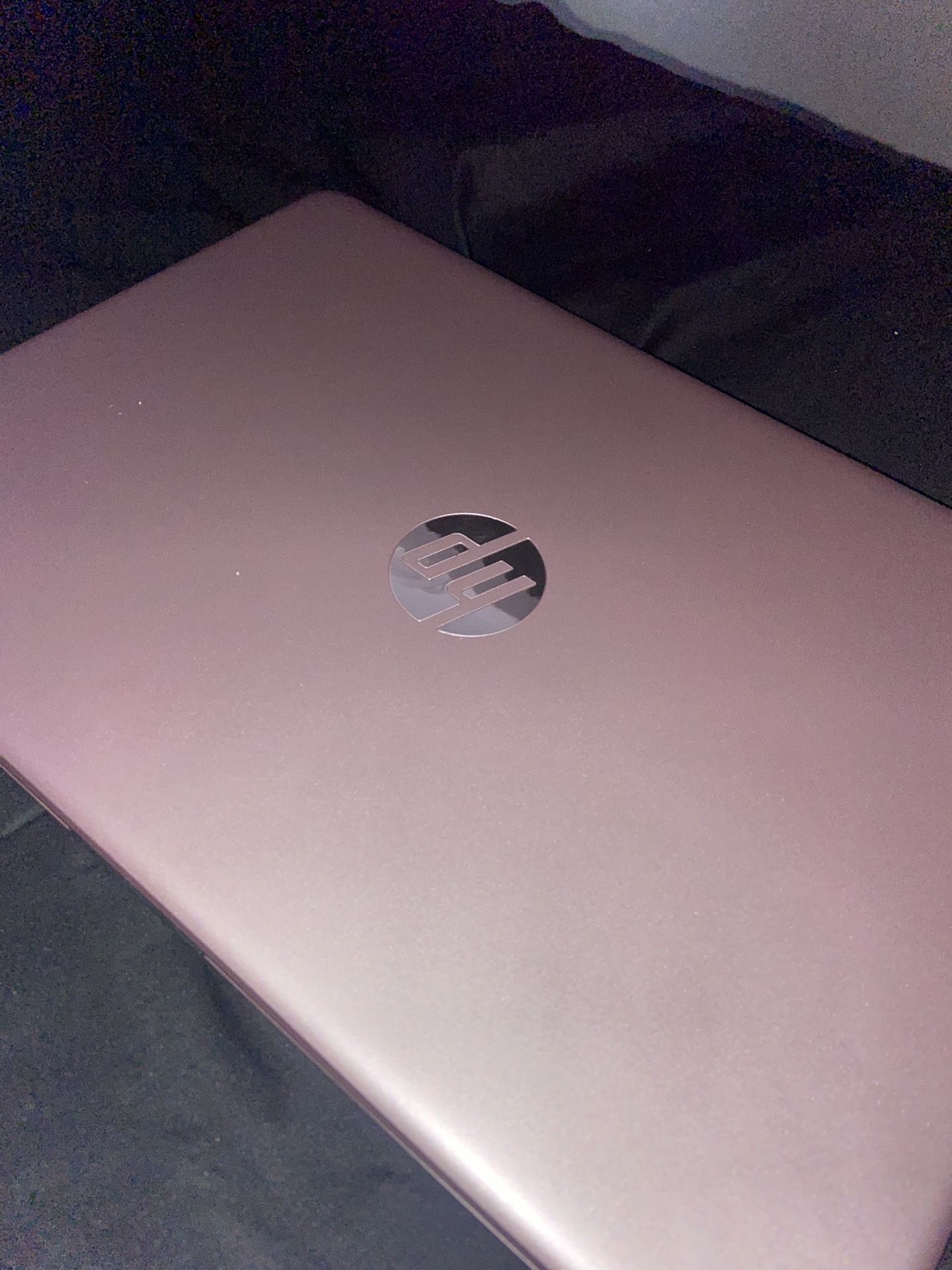 Rose Gold HP Laptop