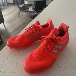 Adidas Ultraboost Cleats (Orange) - Size 12 