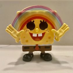 Funko Pop! Nickelodeon SpongeBob SquarePants SpongeBob SquarePants Imagination with Rainbow  [NO BOX]