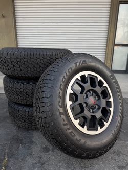 17” Toyota Tacoma TRD OEM Wheels & Tires
