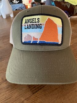 Angels Landing Zion Nation Park Trucker Cap