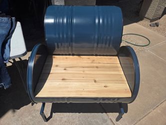Custom Barrel Bench