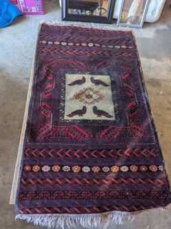 Handmade Afghan rug