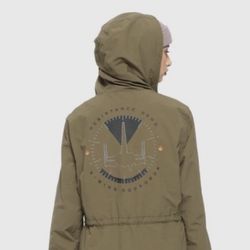 Star Wars Her Universe Olive Resistance Jacket