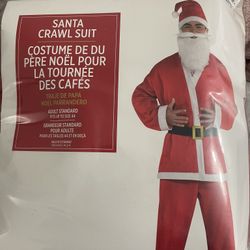 2 adult Santa Suits