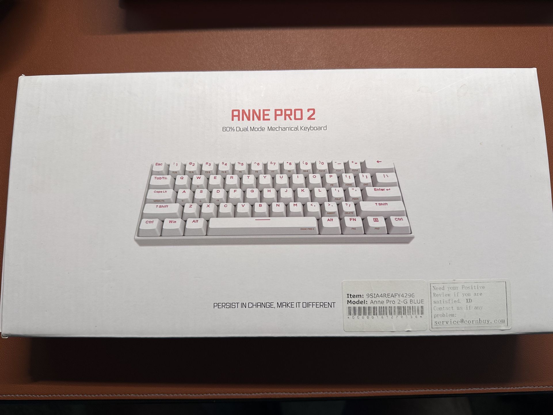 Anne Pro 2 | 60% Mechanical KB w Blue Switch