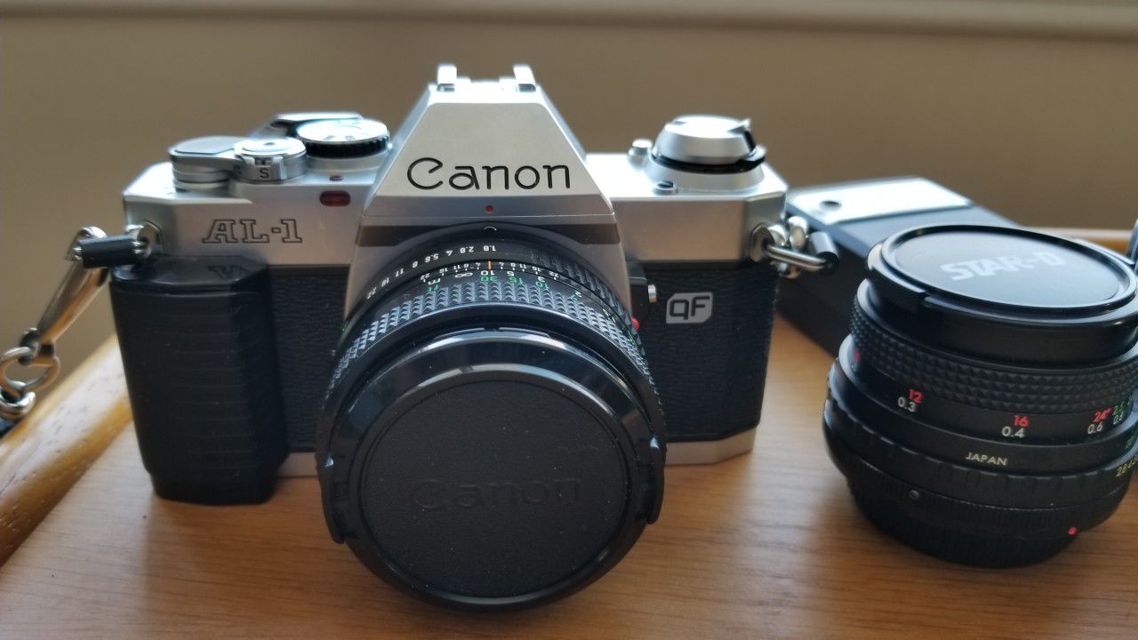 Canon AL-1 Quick Focus Vintage 35mm Reflex Camera Body FD mount