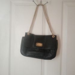 Michael Kors Blk Leather Purse