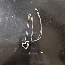 Silver 18" Necklace