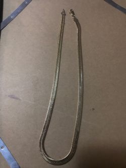 14k gold plated chain