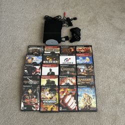 PS2 Playstation 2 Slim With A Lot Of Games Everything Works No Trade Firm Price